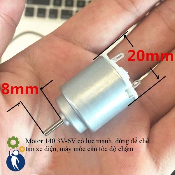 Motor 140 điện áp 3V-6V