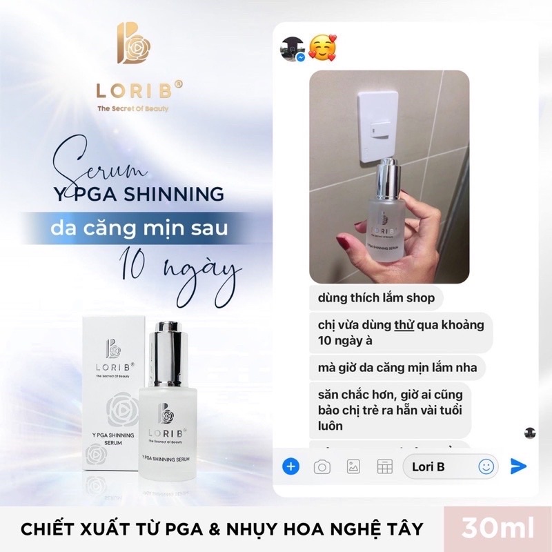 Serum dưỡng da Y-PGA (5ml) mẫu test