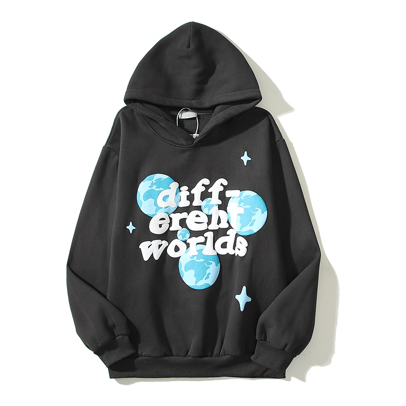 Áo Hoodie In Chữ Thời Trang Đường Phố Mỹ Cá Tính Cho Nam Nữ