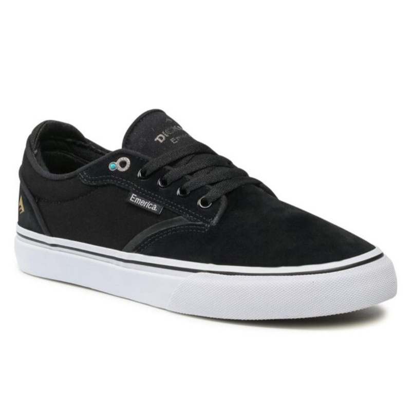 Giày Nam Emerica màu đen da lộn, hàng xuất khẩu