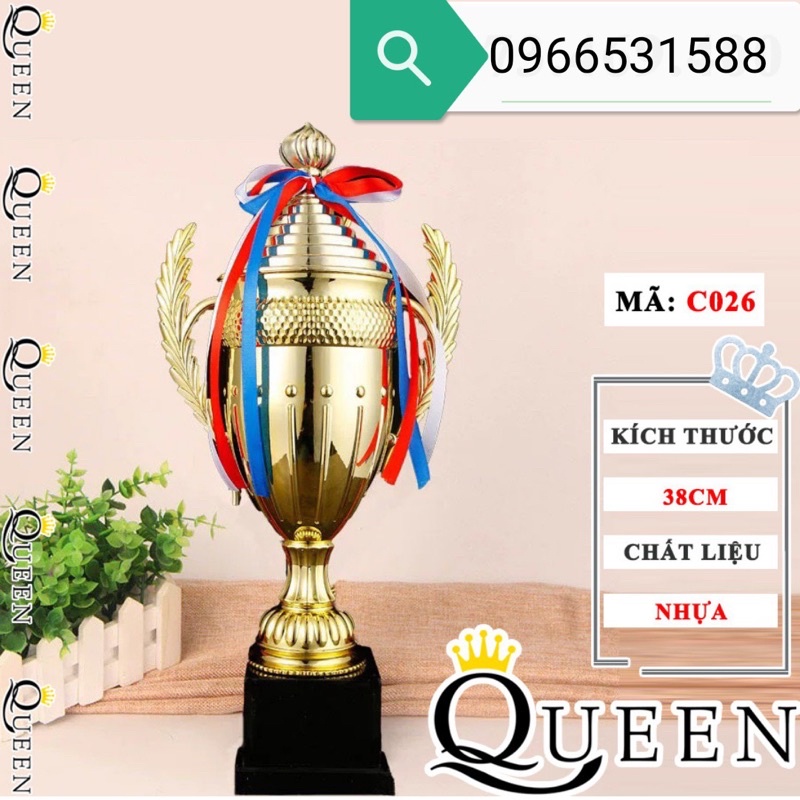 Cúp Thể Thao Lưu Niệm Bóng Đá Huy Chương Vàng