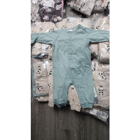 Set 3 bộ đồ liền thân bodysleep HM auth chính hãng cho bé