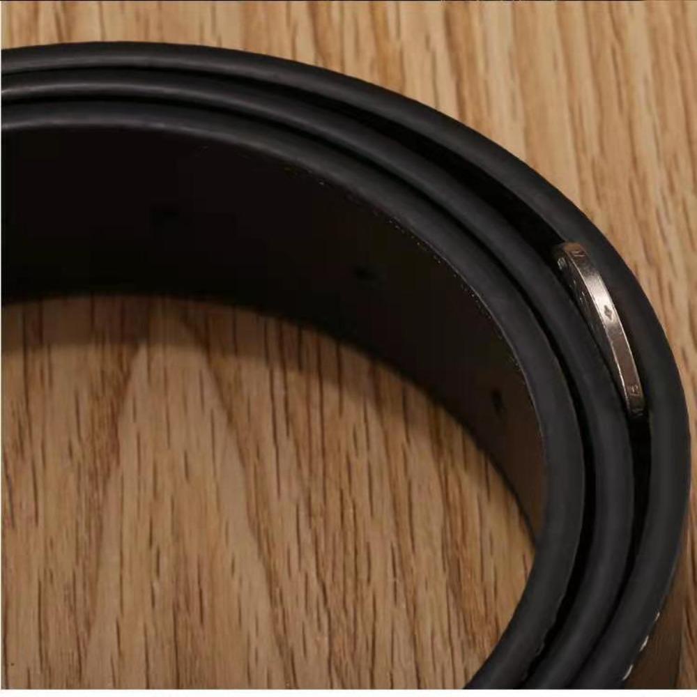 Dây Thắt Lưng Da Thay Thế 3.7cm Không Khóa Dành Cho Nam