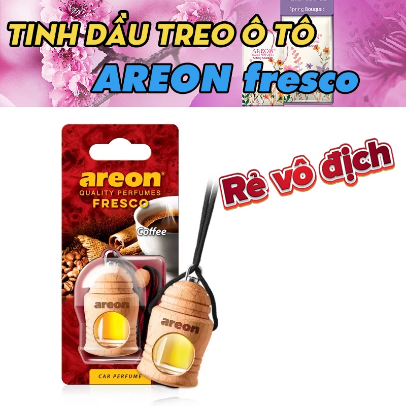 Tinh dầu thơm treo xe ô tô Areon Bulgari