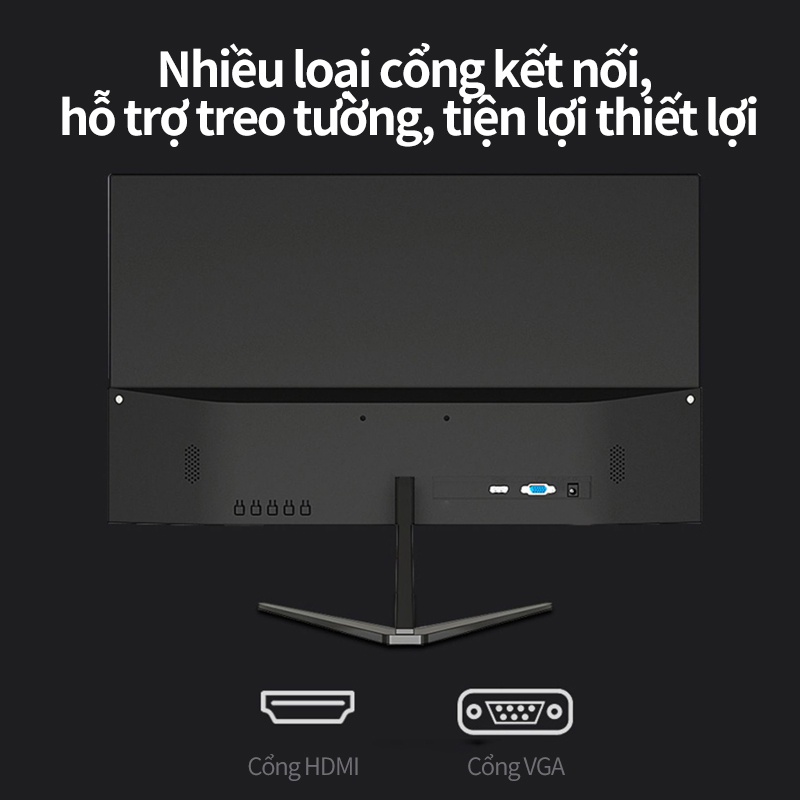 Màn hình máy tính cong HD 1080P 24inch, 75hz Hàng triệu màu sắc hiển thị lọc ánh sáng không nhấp nháy hỗ trợ treo tường | BigBuy360 - bigbuy360.vn