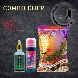 Combo mồi câu cá chép sapham fishing, chuyên cá cũ, cá chép giòn, cá tự nhiên