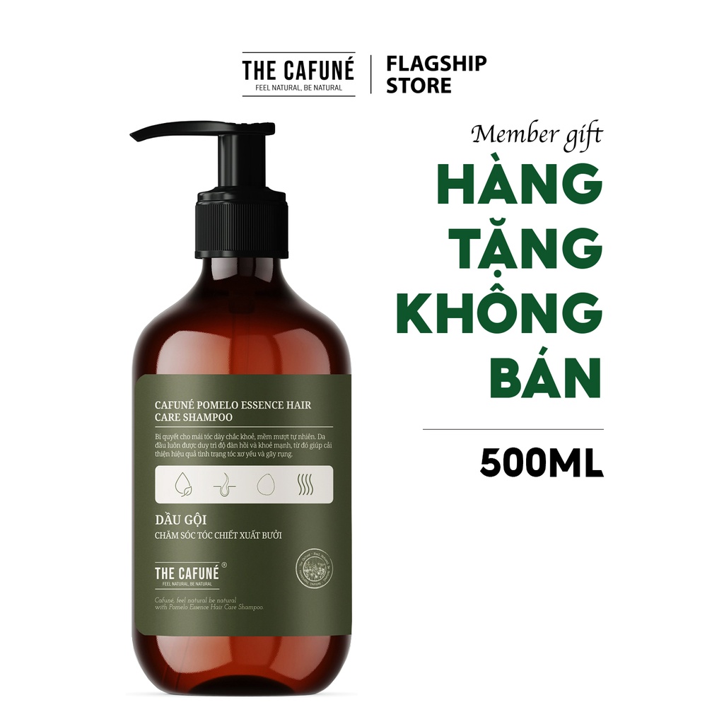 MEMBERGIFT [Hàng tặng không bán] Dầu gội bưởi The Cafuné 500ml