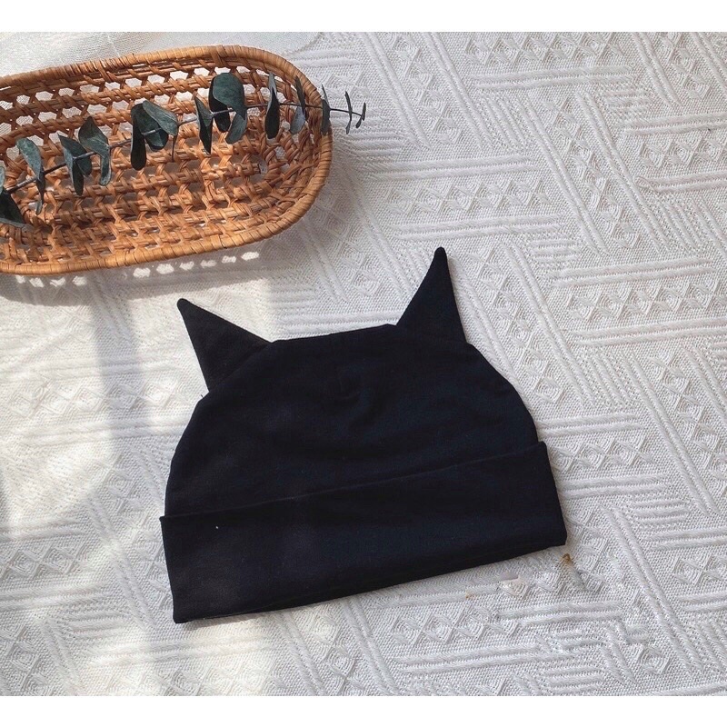 Mũ cotton batman cho bé yêu 3-18m