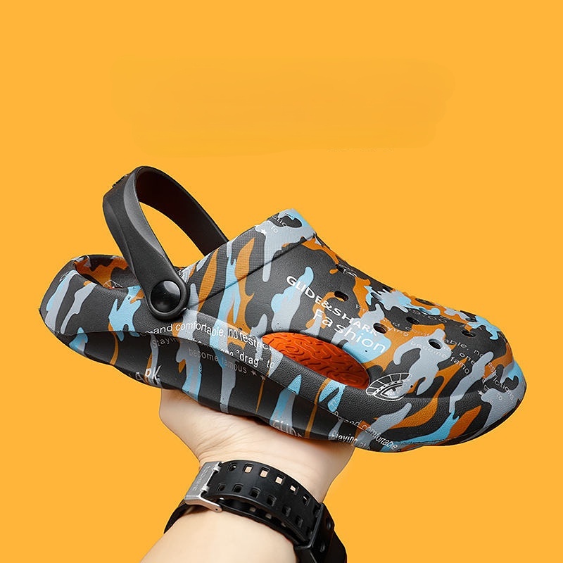 Sandal Thiết Kế Mới Siêu Nhẹ Chống Trượt Chống Thấm Nước Cao Cấp Thời Trang Dành Cho Nam