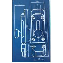 CHỐT CỬA AN TOÀN VIỆT TIỆP  10110 , 10400  CHÍNH HÃNG 100%
