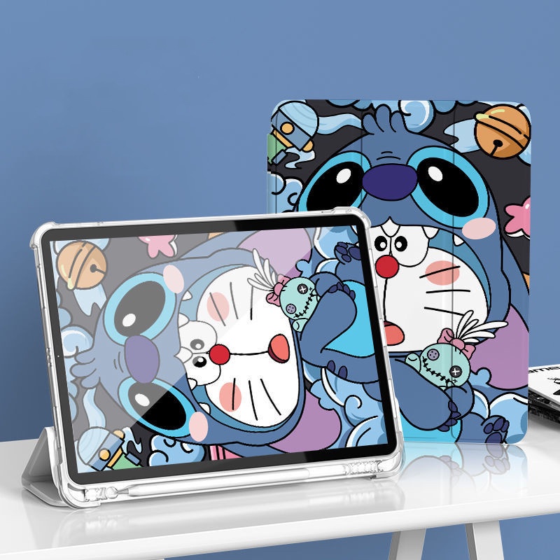 Ốp Máy Tính Bảng Mềm Họa Tiết Hoạt Hình Doraemon Cho iPad Gen10 7 / 8 / 9 Air4 / Air5 Pro11 "Pro12.9" 2022 Air1 / Air2 / Gen5 / 6