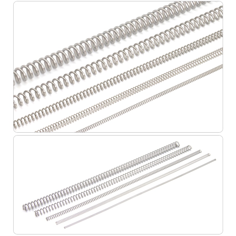 Lò Xo Nén Chất Liệu Thép Không Gỉ 304 1.2mm / 1.5mm / 2mm Chống Mòn