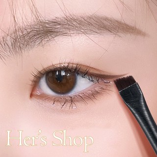 Cọ vẽ eyeliner đầu xéo mảnh - cọ kẻ mắt vát vẽ lông mày - cọ trang điểm mắt chuyên nghiệp