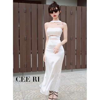 CEE RI - Váy khoét eo cao cấp dáng dài ( Ảnh Thật - Chính Chủ )