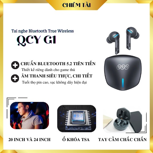 Tai nghe Bluetooth True Wireless QCY G1