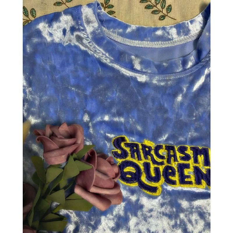 ÁO CROPTOP XANH NHUNG