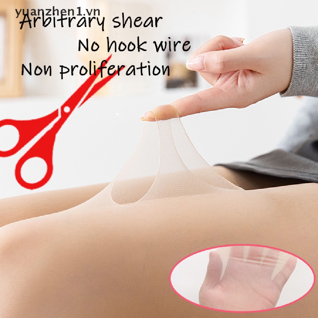 Quần Tất Bằng Nylon Siêu Mỏng Thoáng Khí Hình Chân Mèo Cho Nữ