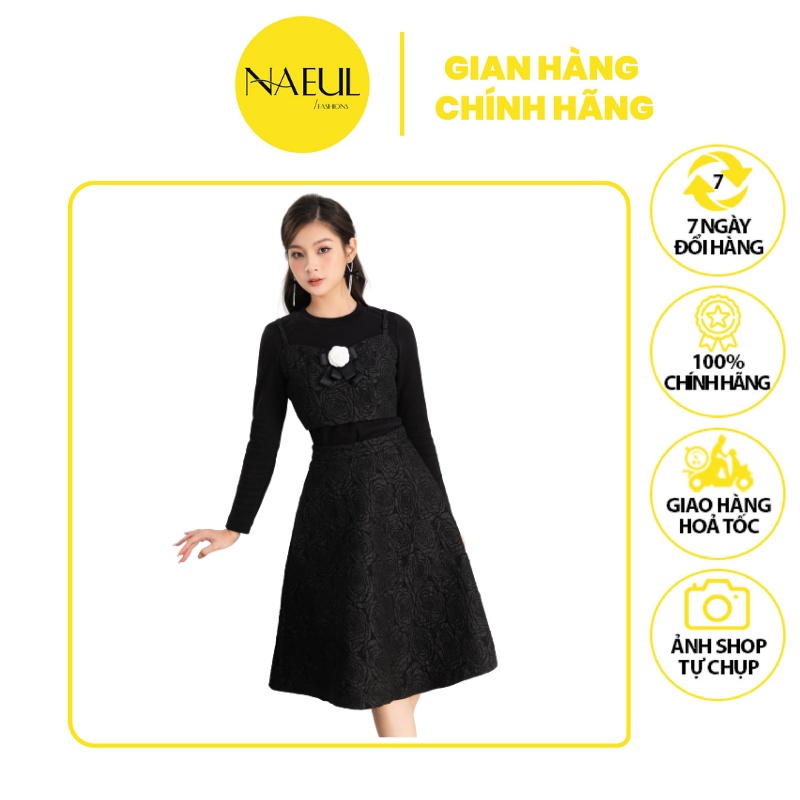 Áo Croptop Mix Chân Juyp Xòe Chất Xốp Hoa Gấm Đen Cao Cấp Hàng Thiết Kế Chuẩn Form