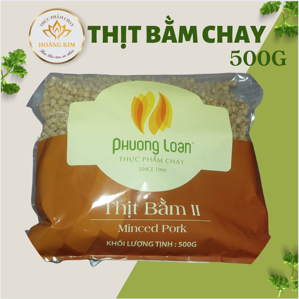 Thịt bằm chay Phương Loan, thực phẩm chay