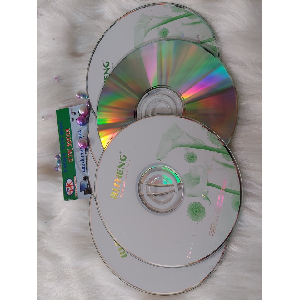 Combo 10 Đĩa trắng CD-ROM 52x700MB Noname