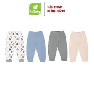 Quần dài đáp đũng Lullaby chất xịn dày đẹp cho bé trai NH466M
