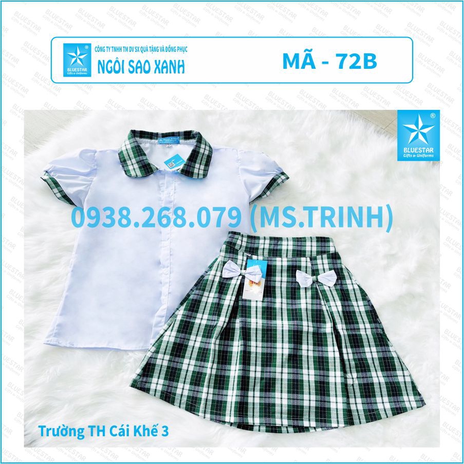 Áo đồng phục học sinh nữ - Tiểu học Cái Khế 3