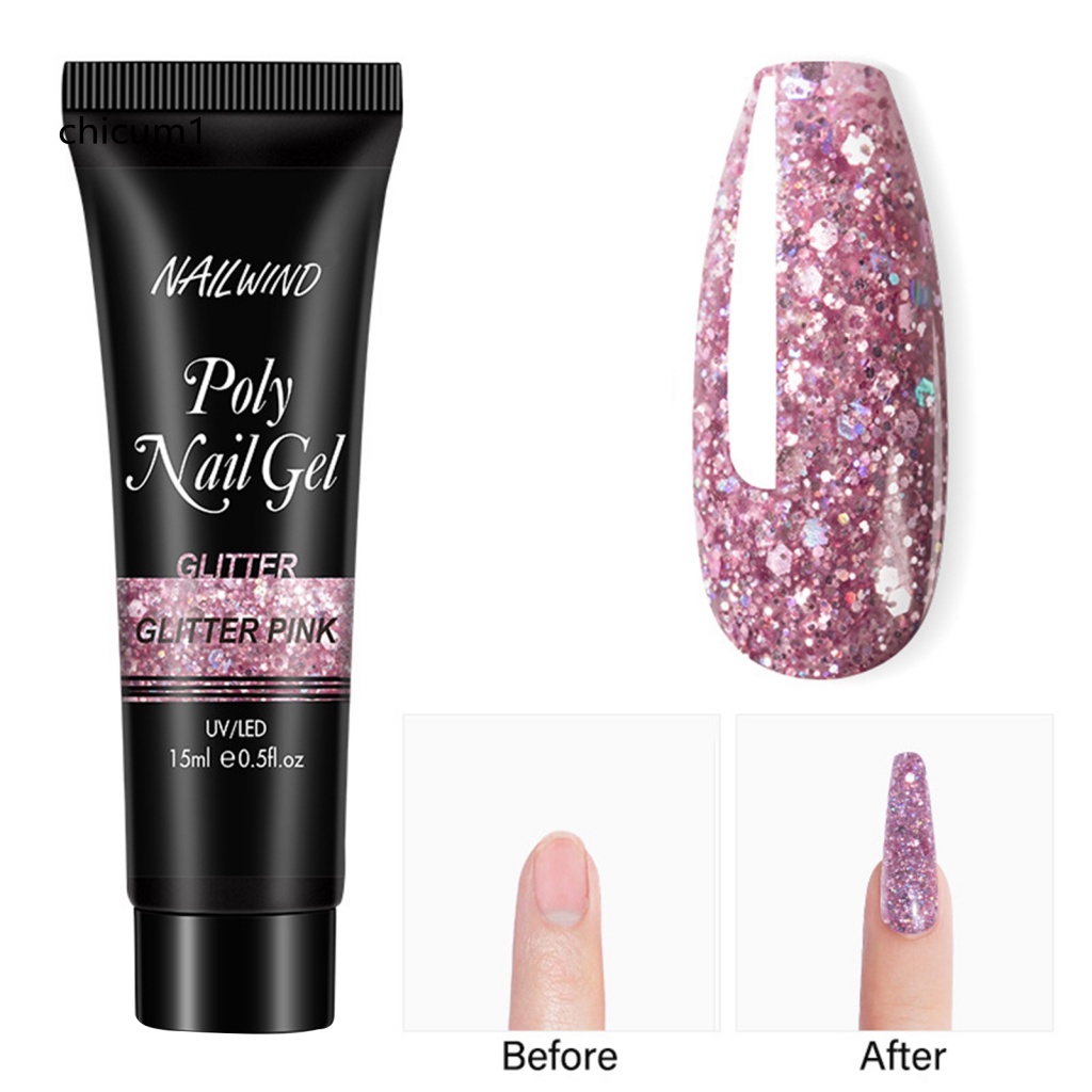 Gel Nối Dài Móng Tay CC 15ml Chuyên Dụng Cho Salon Làm Móng Nghệ Thuật