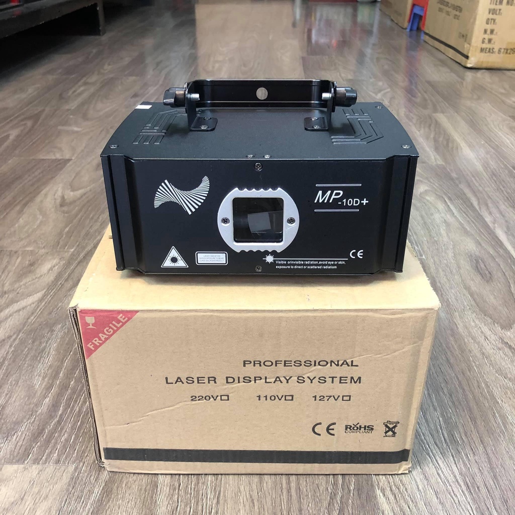 Đèn Bay Phòng Laser MP 10D Plus Chiếu Hình 3D Với Hơn 1000 Hiệu ứng Dùng cho Phòng Bay | Phòng Karaoke | Vũ Trường