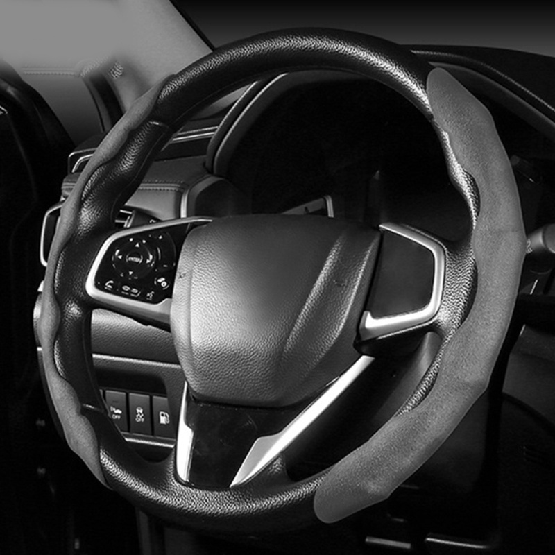 Vỏ Bọc Vô Lăng 2 Halves Đường Kính 15 &quot;Cho Xe Hơi