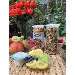 Granola siêu hạt nướng mật ong dừa