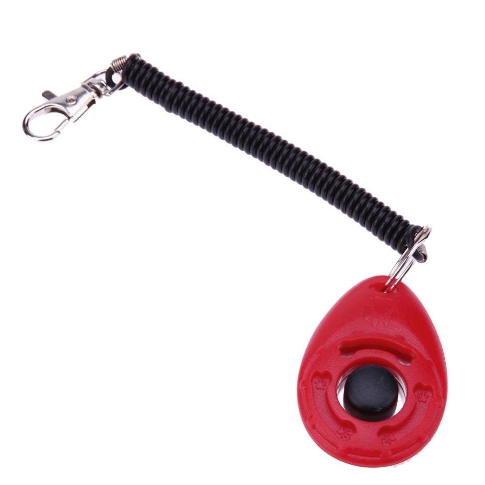 Móc Khóa Huấn Luyện Chó Mèo Bằng Nhựa Có Âm Thanh