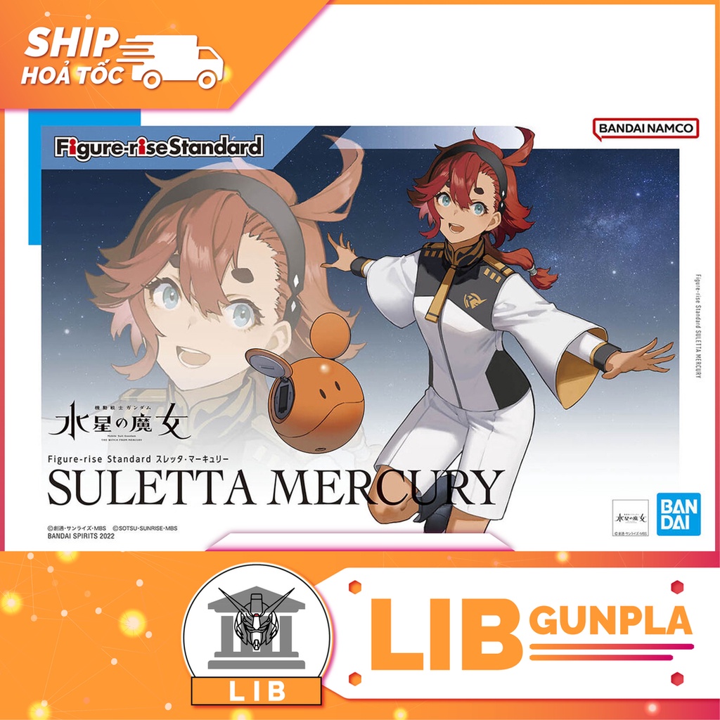 Mô hình lắp ráp Bandai Figure Rise Standard WFM Suletta Mercury