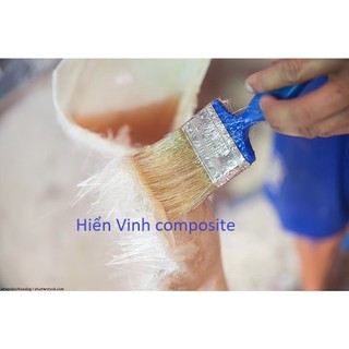 Keo composite (nhựa polyester) - 1 kg + 20 cc xúc tác