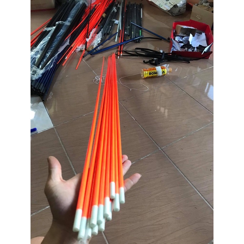 Thuỷ tinh dài 1m - 1,4m , 1,5m, 1,8m - dày 6 - 7 - 8 & 9li - làm diều sáo - cần câu cá