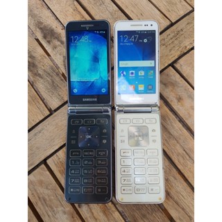  Điện thoại Samsung Galaxy Folder nắp gập cổ điển cũ màn hình cảm ứng phím cơ 