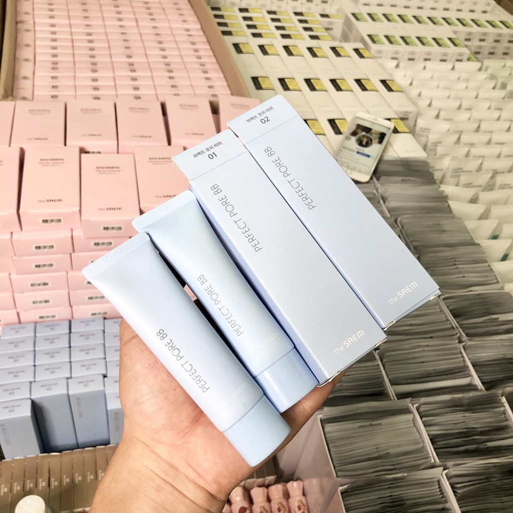 (BILL KOREA) Kem Nền Kiềm Dầu THESAEM Saemmul Perfect Pore BB 30g