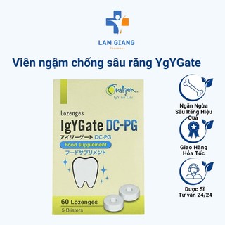 Viên ngậm ngăn ngừa sâu răng IgYGate DC-PG