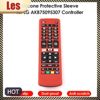 Silicone Remote Controller Protective Soft Case Cover for LG TV AKB75095307
