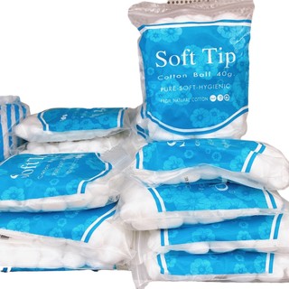 Bông gòn viên tròn đút tai cho mẹ sau sinh Soft tip 40g