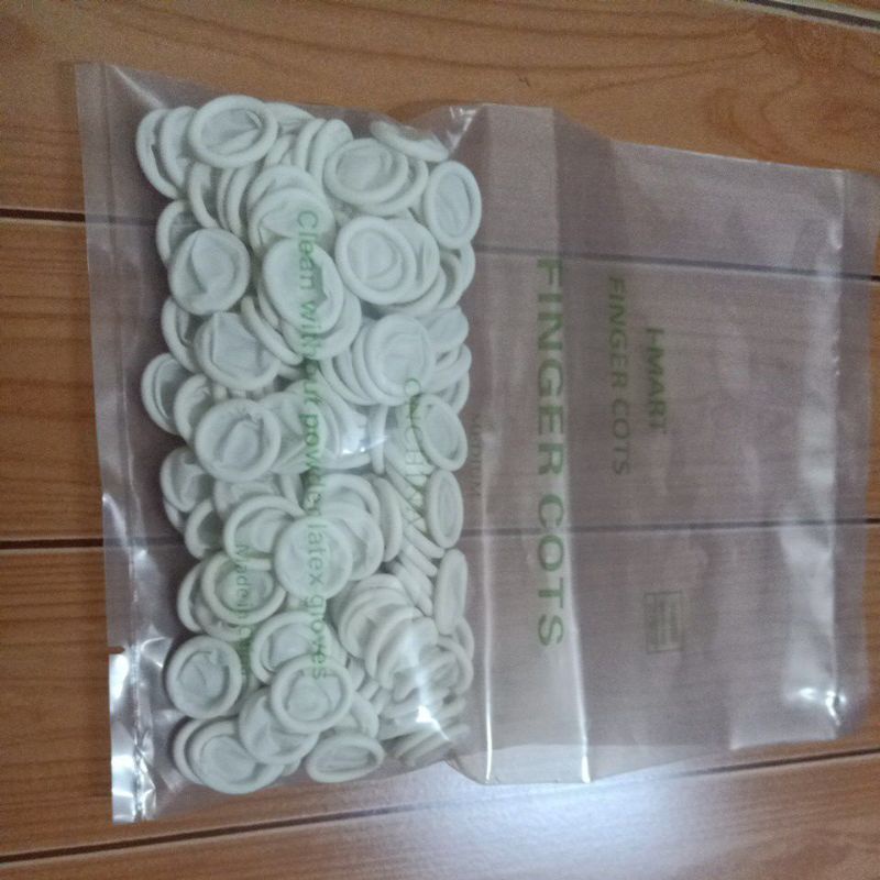 Bao tay bảo vệ ngón tay làm bằng cao su dùng làm nail