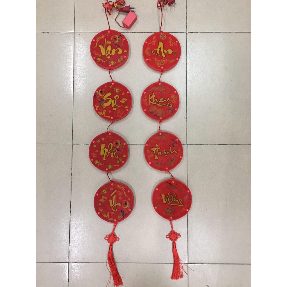 Đèn LED trang trí treo tường ngày tết, Vạn - Sự - Như- Ý