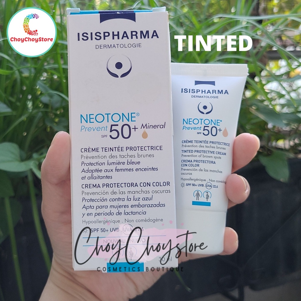 ISIS PHARMA Neotone Prevent SPF50+ 30mL - Kem che khuyết điểm, kết hợp chống nắng