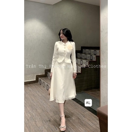 Set Dạ Tiểu Thư Kèm Hoa
