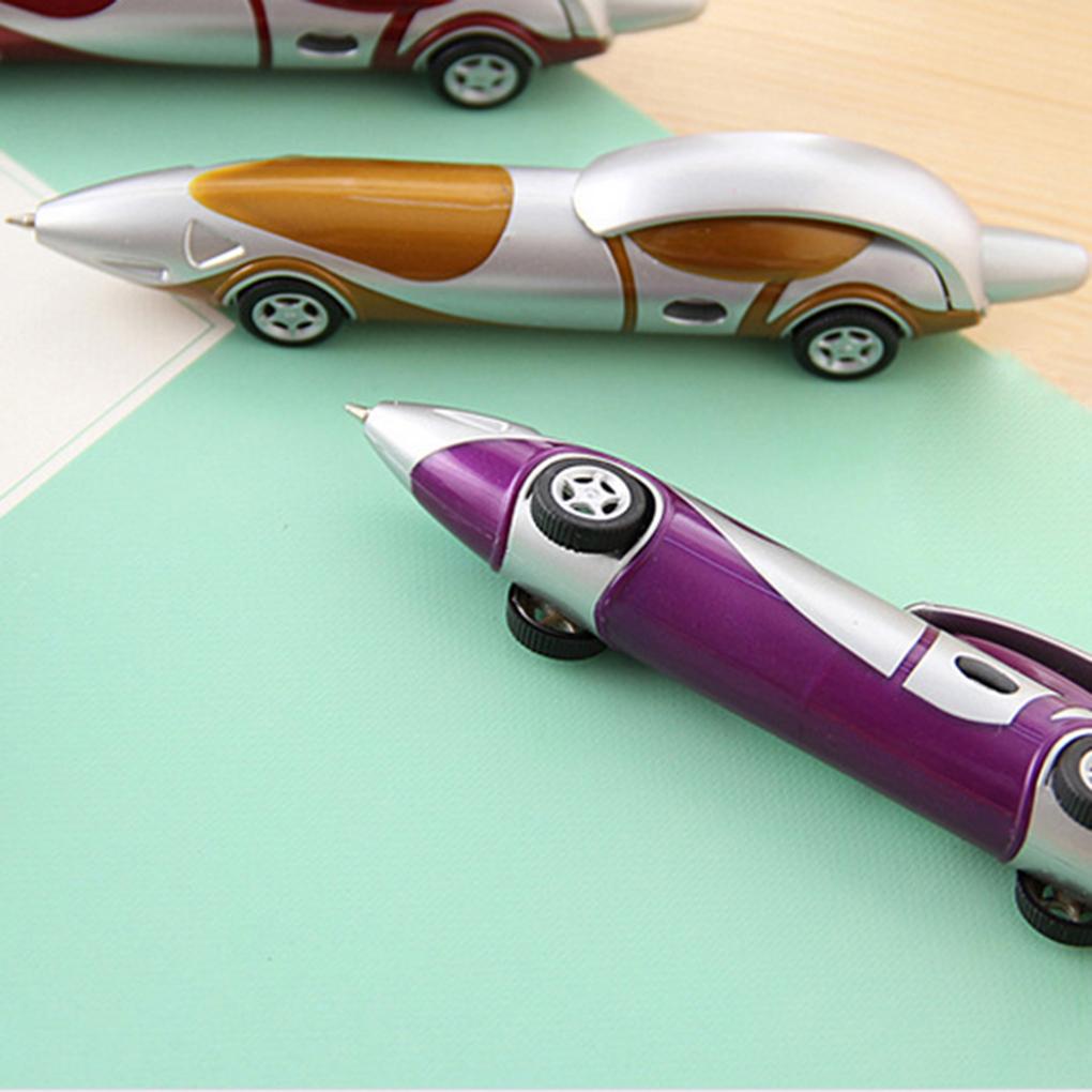 Bộ 2 Bút Bi Tạo Hình Xe Hơi Hoạt Hình Vui Nhộn