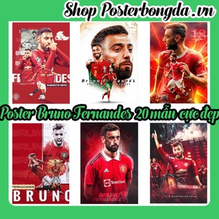 Poster Bruno Fernandes, Ảnh Dán Tường Bruno Fernandes Cực Đẹp, Poster Bóng Đá Có In Theo Yêu Cầu