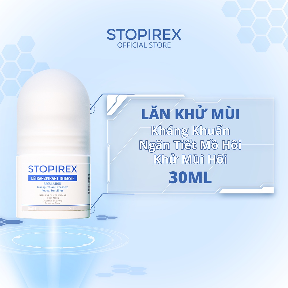 Lăn Khử Mùi Kháng Khuẩn Ngăn Tiết Mồ Hôi Stopirex