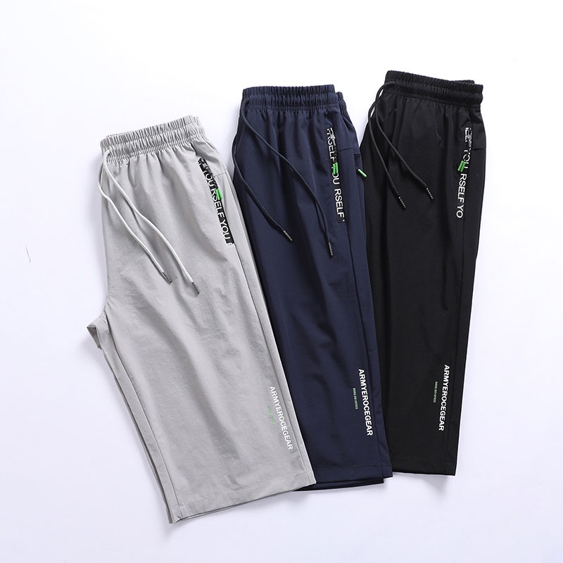 Quần Short Thể Thao Dáng Rộng Co Giãn Thời Trang Mùa Hè Cho Nam