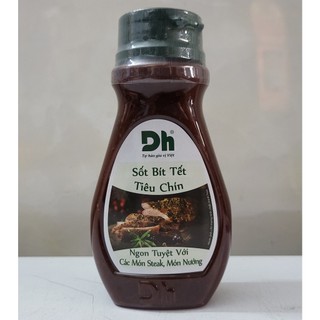 [Chai 200g] XỐT BÍT TẾT TIÊU CHÍN [VN] DH FOODS Red Peppercorn Steak Sauce (dhf)