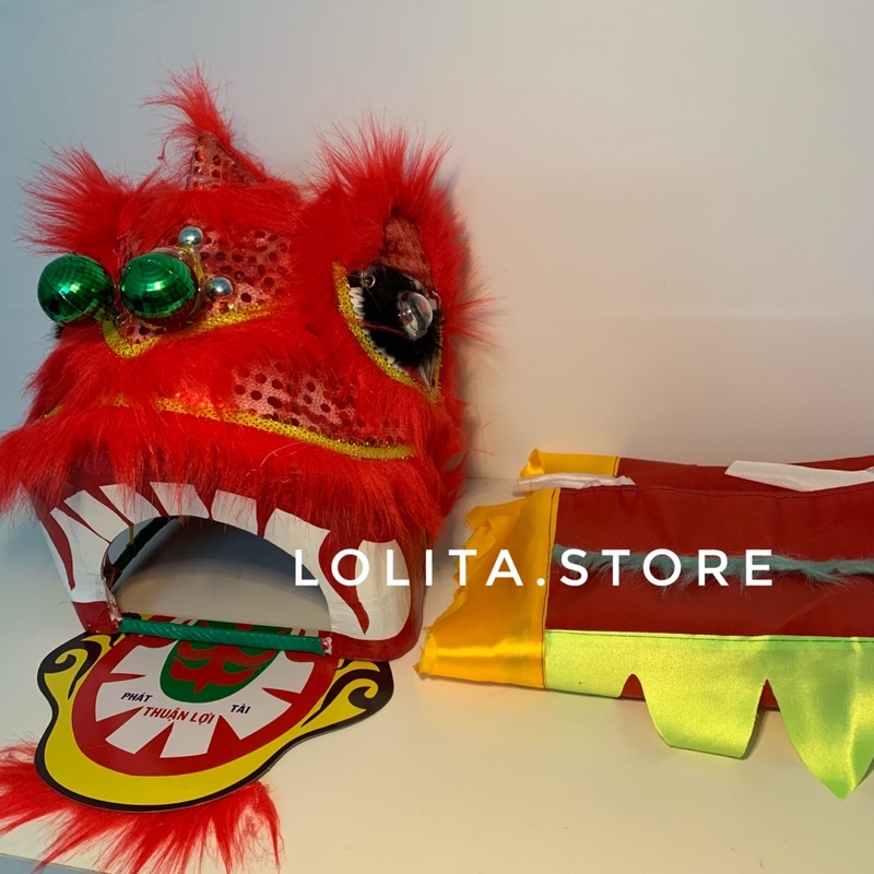 Đuôi lân kèm theo lân cho bé