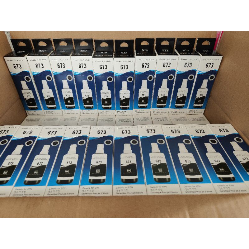 Mực in tương thích Epson 673 - Set 6 màu  - 70ml/ màu